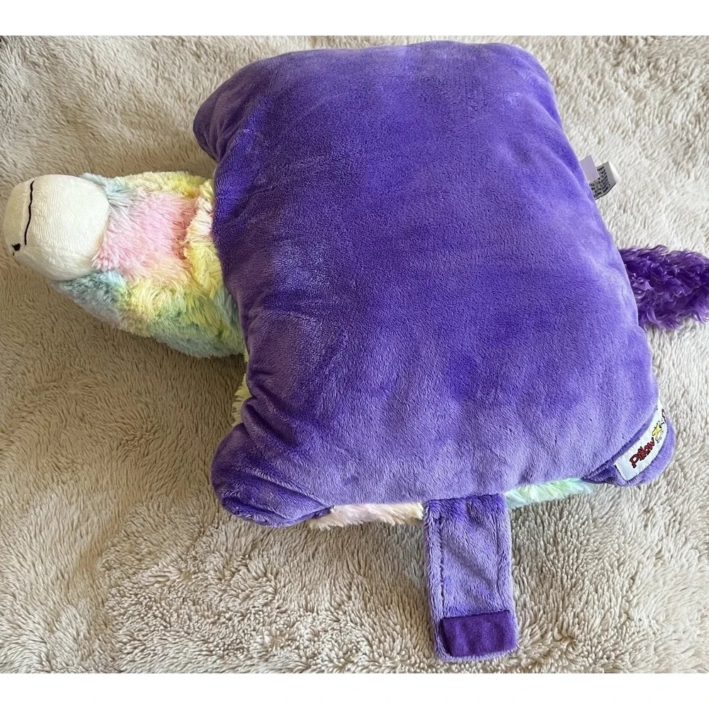 Purple Unicorn Glow Pillow Pet 2013 Tie Dye 16